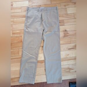 Men's Slim Fit Tan Dress Pants